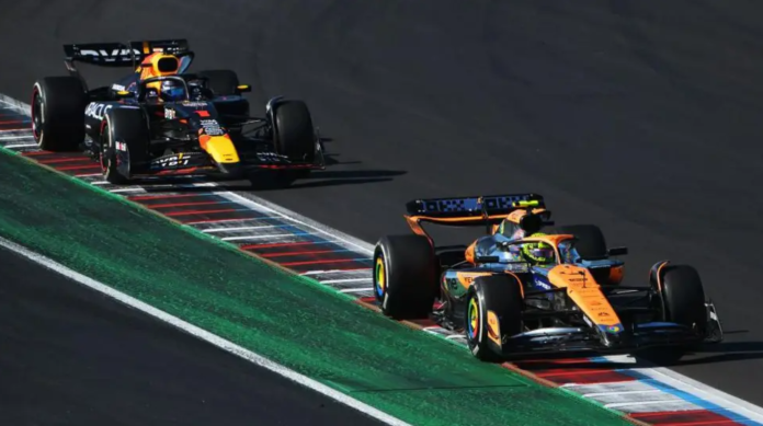 Norris Penalised For Pass On Verstappen As Leclerc Wins - SurgeZirc UK