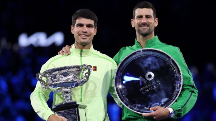 Carlos Alcaraz Defeats Novak Djokovic To Win Australian Open And Complete Historic Career Grand Slam - SurgeZirc UK
