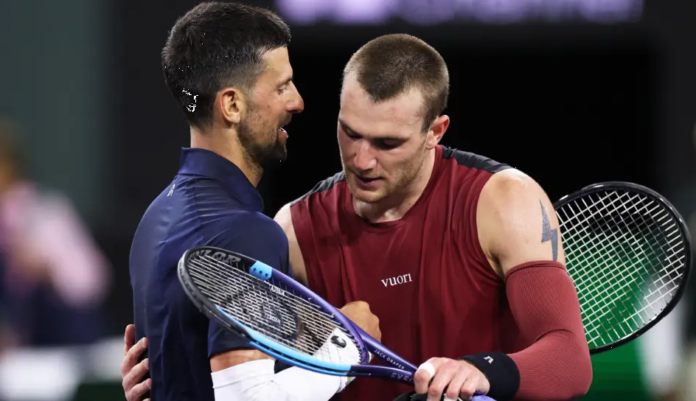 Jack Draper Stuns Novak Djokovic To Reach Indian Wells Quarter-Finals In Dramatic Comeback - SurgeZirc UK