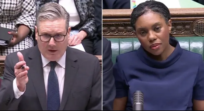 Keir Starmer Blasts Kemi Badenoch For ‘Mother Of All U-Turns’ In Heated Row Over Iran War - SurgeZirc UK
