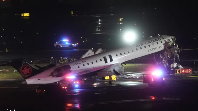 Plane And Firefighting Vehicle Collision At New York LaGuardia Airport Grounds Flights - SurgeZirc UK